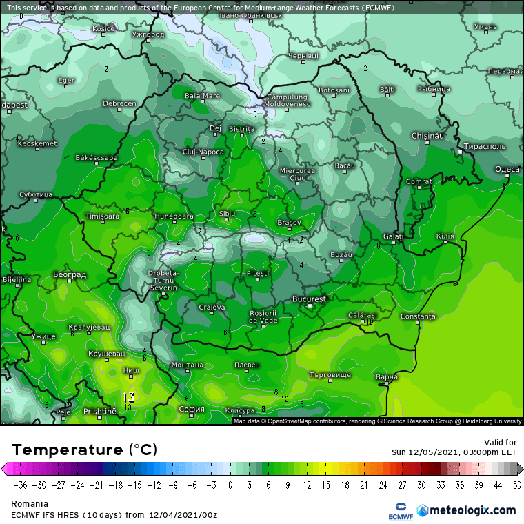 Prognoza meteo România  4 - 5 Decembrie 2021 #România (România  forecast)