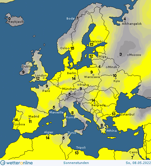 Europe weather forecast 48h #weatherforecast (Prognoza meteo Europa). Radar
