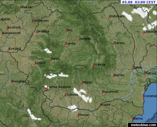 Prognoza meteo Romania 5 August 2022 #Romania #vremea