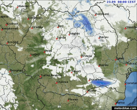 Prognoza meteo Romania 23 Septembrie 2022 (Romania weather forecast)