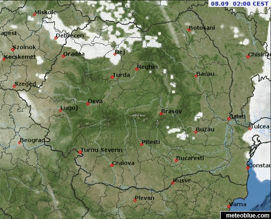 Prognoza meteo Romania 8 Septembrie 2022 #Romania #vremea