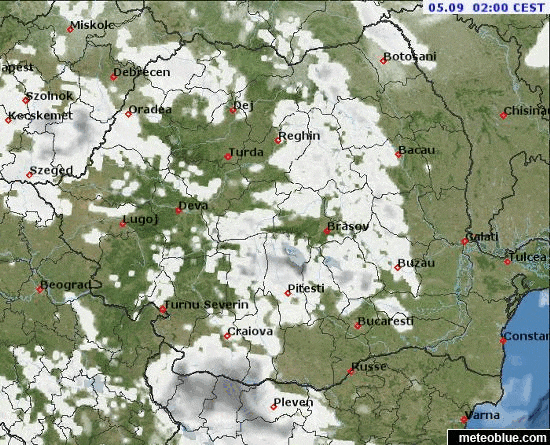 Prognoza meteo Romania 4 - 5 Septembrie 2022 #Romania #vremea