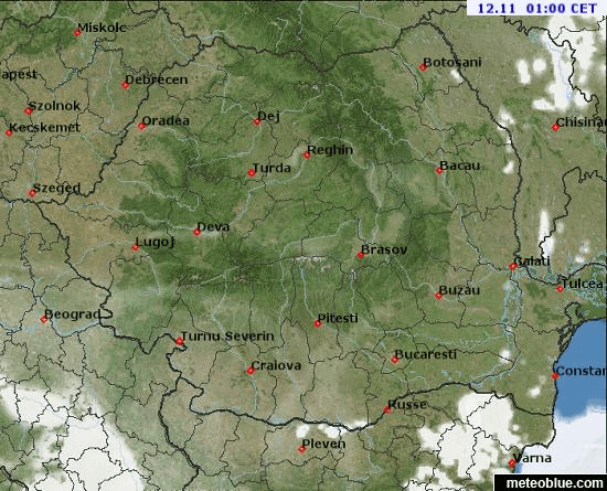 Prognoza meteo Romania 12 Noiembrie 2021 #Romania #vremea