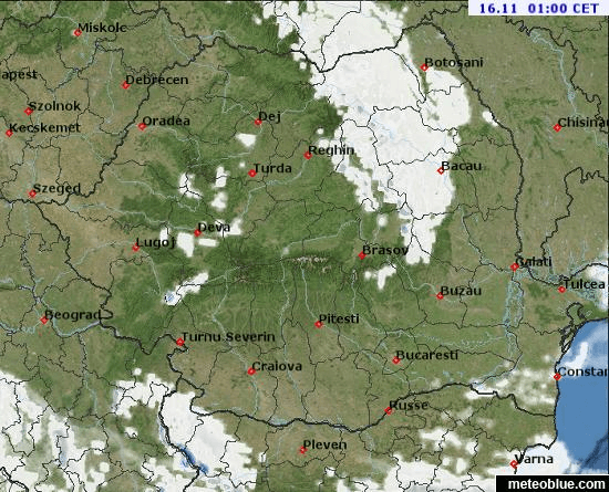 Prognoza meteo Romania 16 Noiembrie 2021 #Romania #vremea