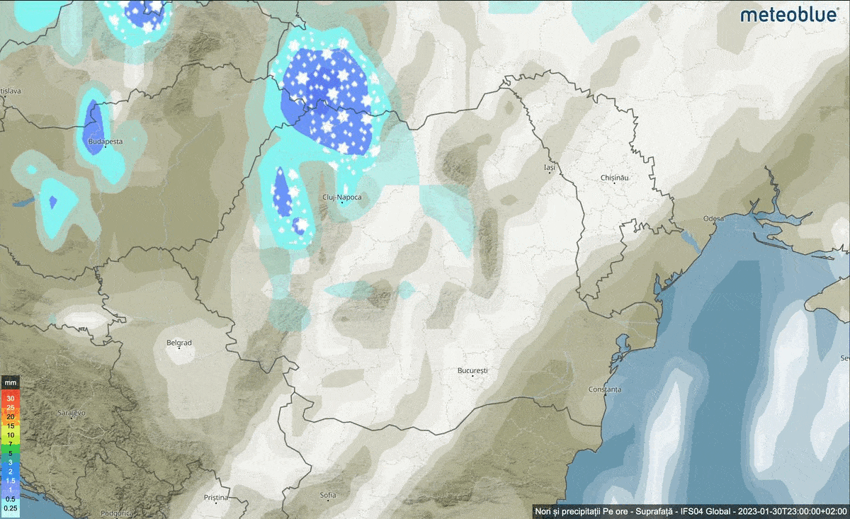 Prognoza meteo Romania 31 Ianuarie 2023 #Romania #vremea
