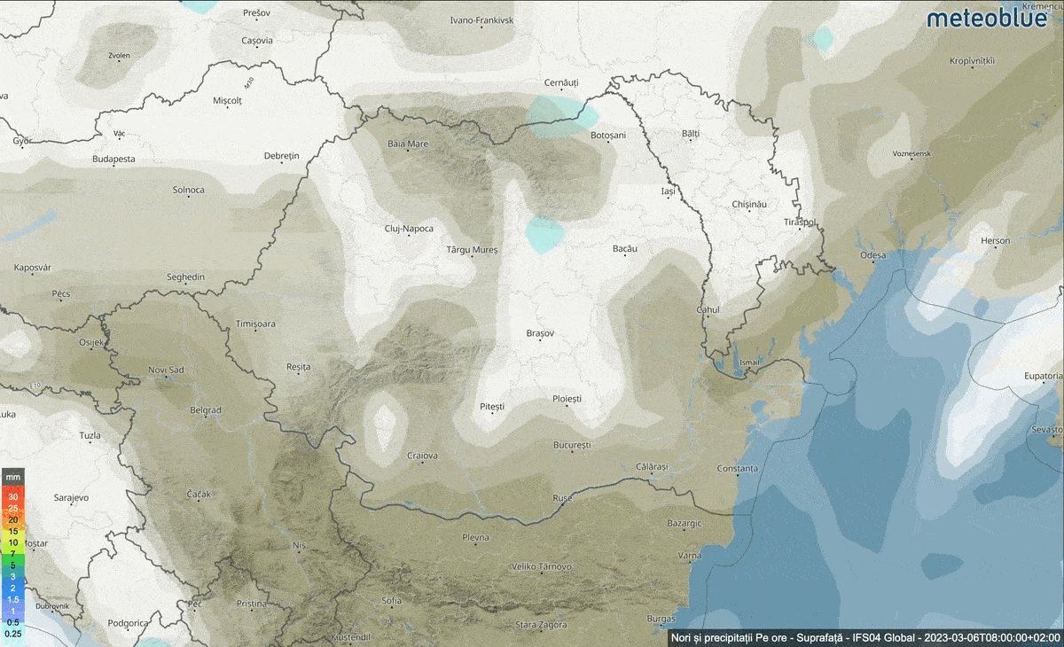 Prognoza meteo Romania 5 - 6 Martie 2023 #Romania #vremea