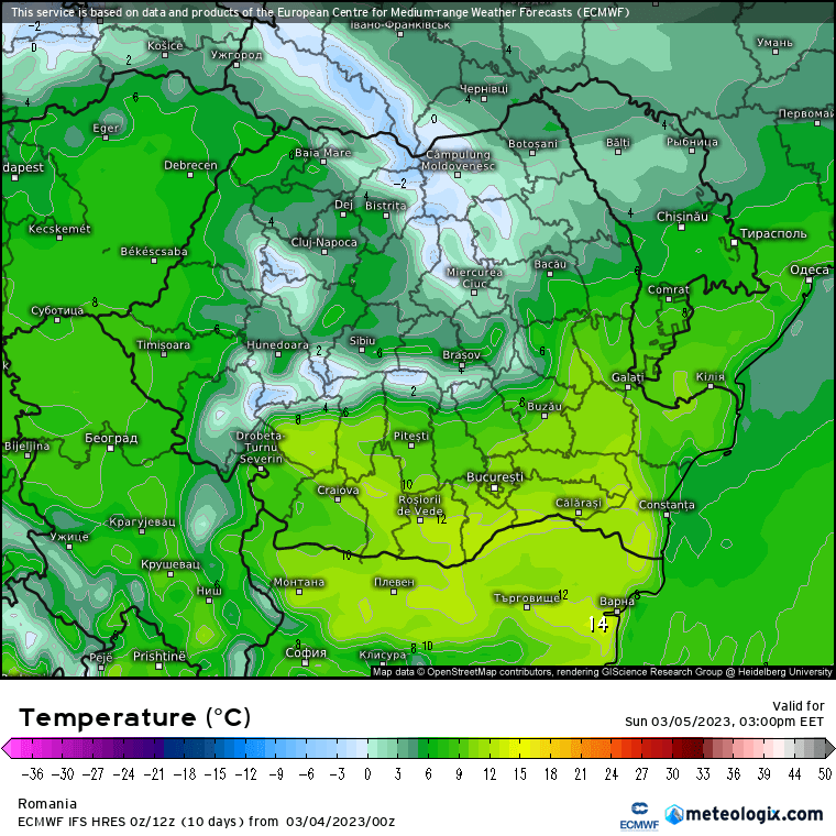 Prognoza meteo România  4 - 5 Martie 2023 #România (România  forecast)