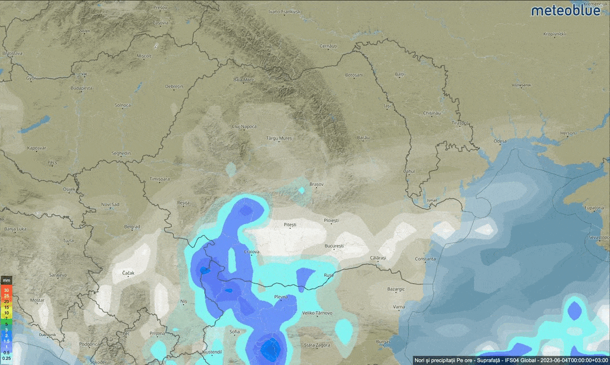 Prognoza meteo Romania 4 – 5 Iunie 2023 #Romania #vremea