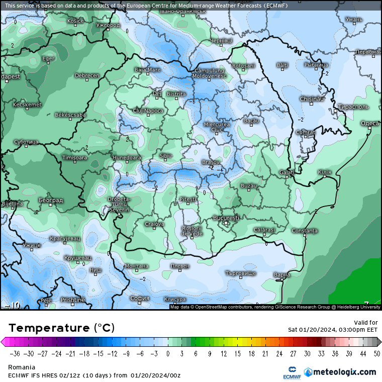 Prognoza meteo România  20 - 21 Ianuarie 2024 #România